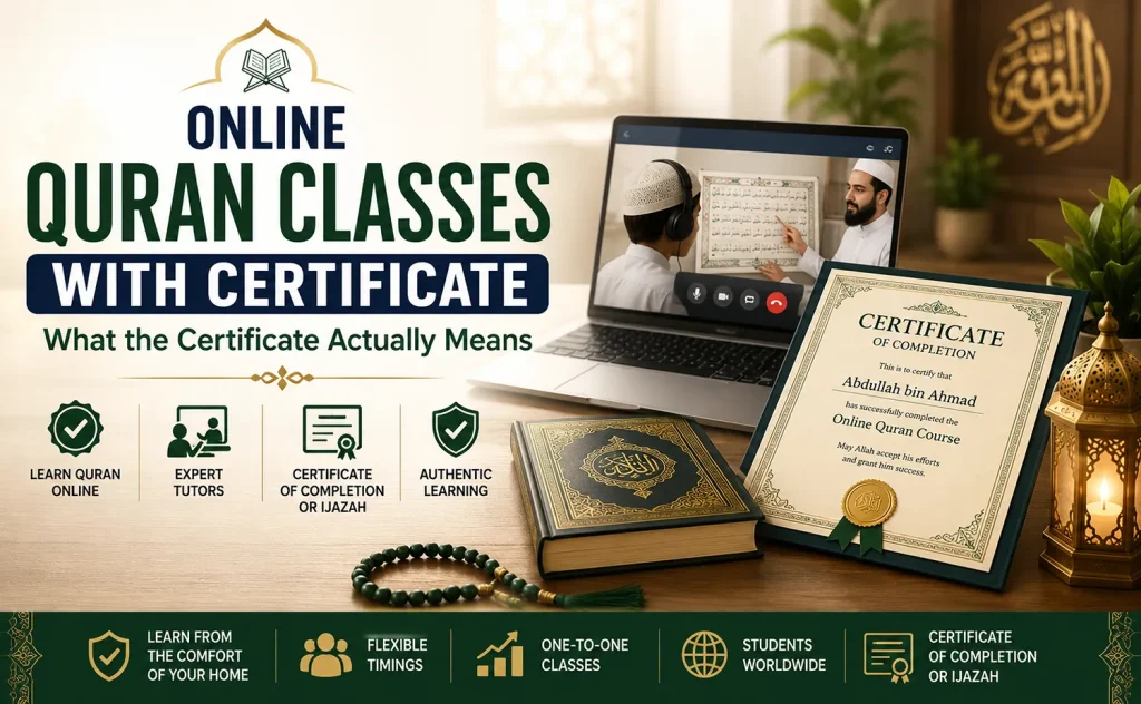 Online Quran Courses with Certification